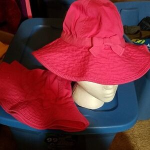 Old Navy Child Hat Chin Strap Bow